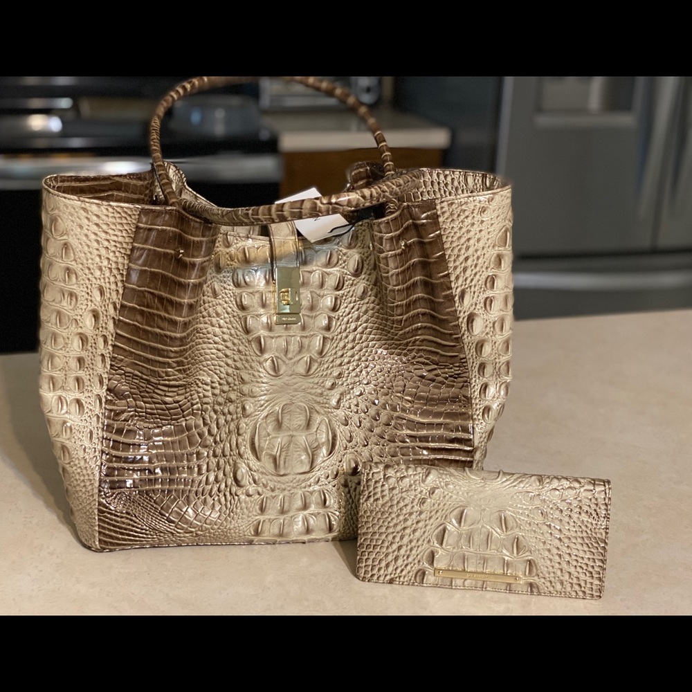Brahmin purse and wallet